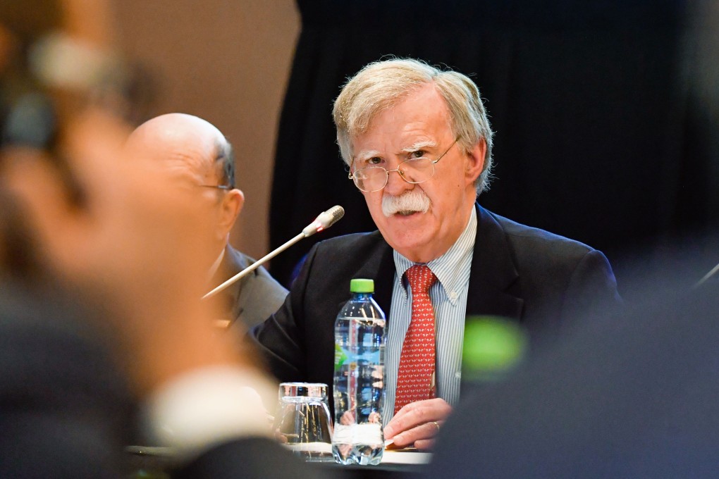 US President Donald Trump's National Security Advisor, John Bolton. Photo: AFP