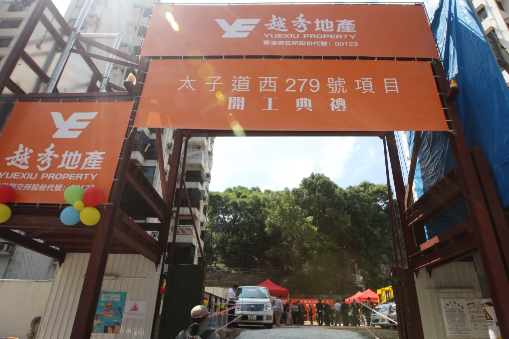 Yuexiu Property is focused on growth in the Greater Bay Area and has about 49 per cent of its land reserve is located in the region. Photo: SCMP
