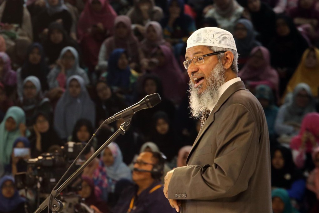 Indian Islamic preacher Zakir Naik. Photo: Alamy