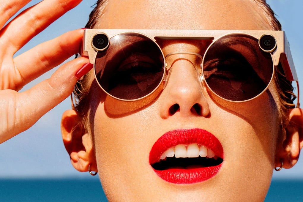 Snap will release 3D Spectacles sunglasses that can shoot photos and video and upload them directly to Snapchat. Photo: Reuters