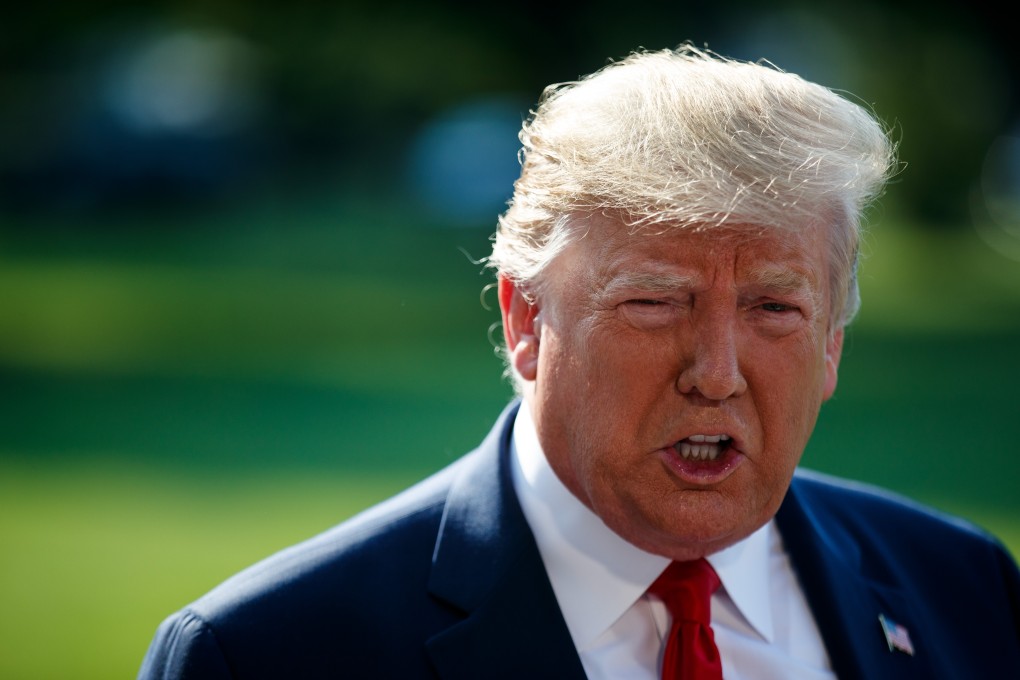 US President Donald Trump has urged the Fed to cut the benchmark interest rate at a faster pace and on a bigger scale, saying the central bank’s “tight” policy is hurting the US economy. Photo: Xinhua