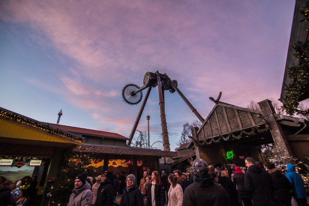 The Loke ride at the Liseberg theme in Gothenburg, Sweden, park pumps electricity into the national grid. Photo: Shutterstock