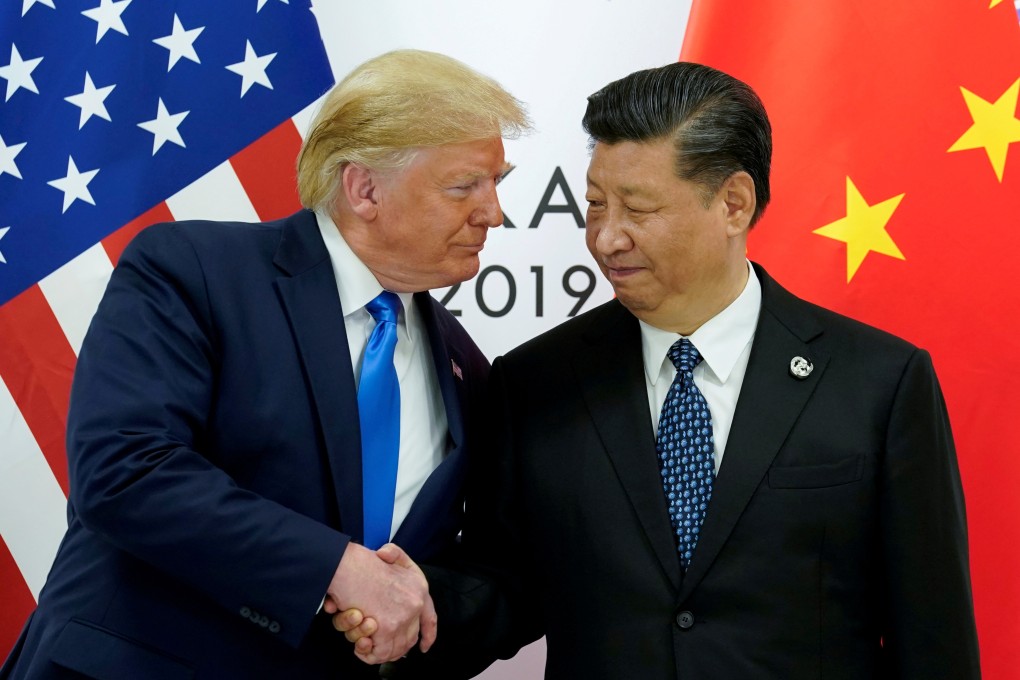 US President Donald Trump meets with China's President Xi Jinping in Osaka in June. Photo: Reuters