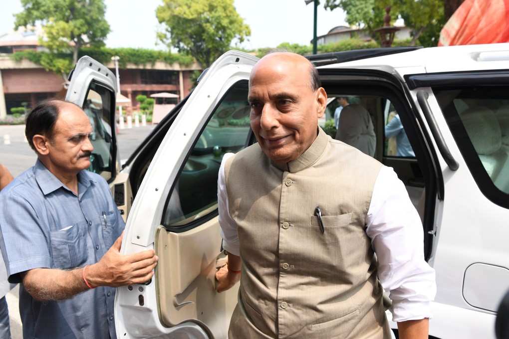 Indian Defence Minister Rajnath Singh. Photo: AFP