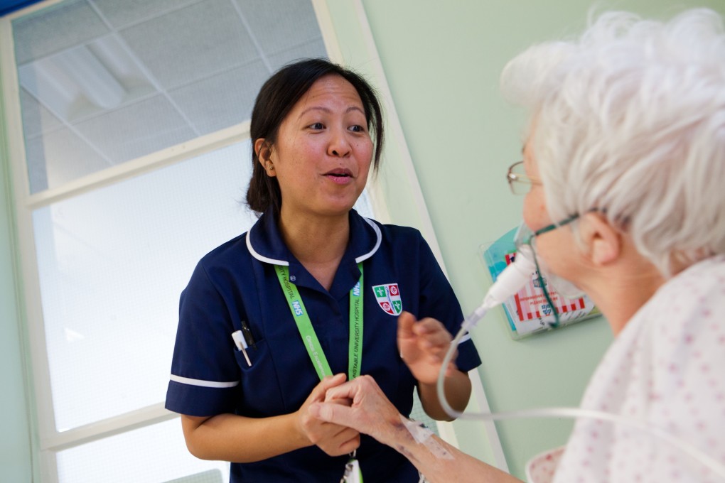 Filipino nurses began flocking to the US after World War II, according to research. Photo: Alamy