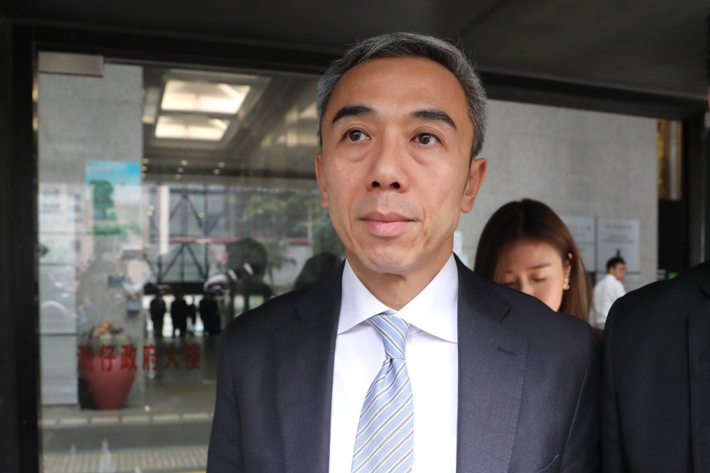 Wilson Fung Wing-yip photographed at the District Court in Wan Chai in May. Photo: K. Y. Cheng