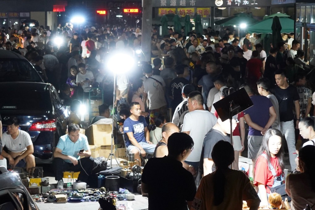 Daliushu, Beijing’s last ghost market, opens at 9pm every Tuesday and closes before dawn the next day. Photo: Tom Wang