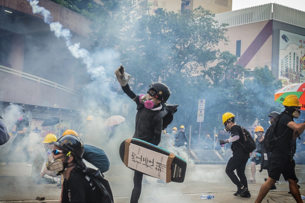 Protesters in Hong Kong. Photo: Birdy Chu