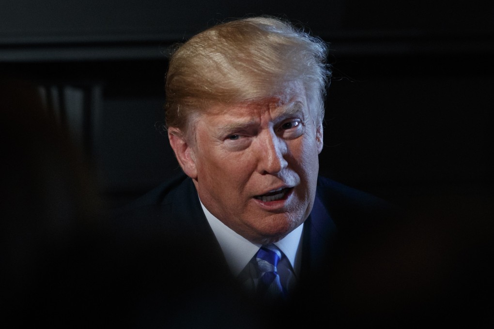 After years of often fawning coverage by Fox News, Donald Trump appears to be tilting his gaze toward a more right-wing rival: cable outfit One America News Network. File photo: AP