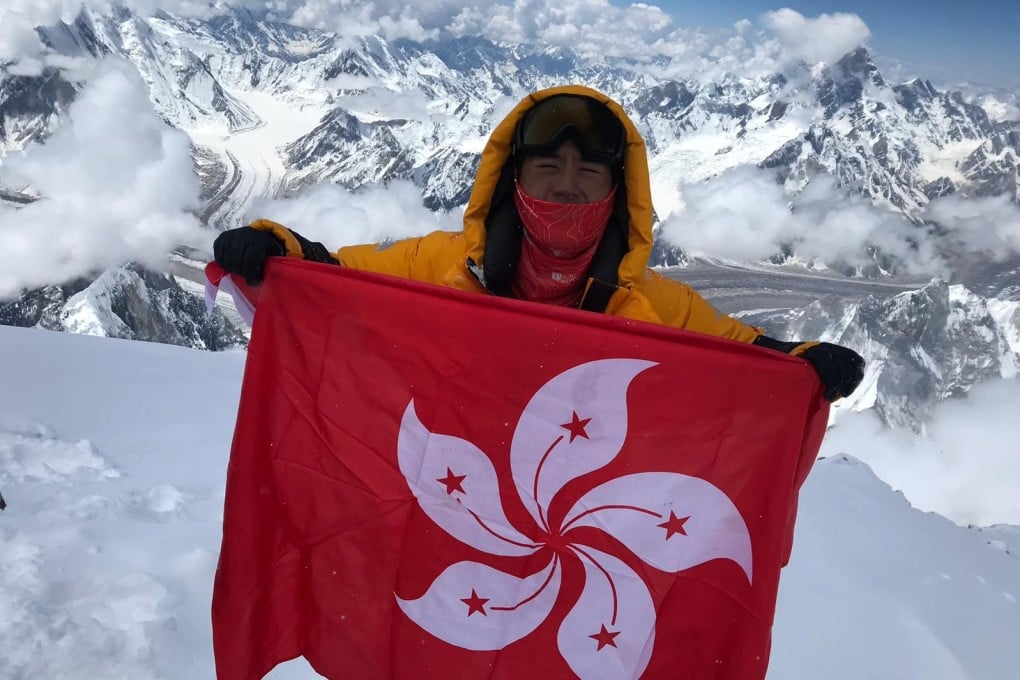 Benjamin Chan becomes the youngest person to climb Broad Peak without oxygen. He is the youngest Hongkonger to climb Everest too. Photo: Handout