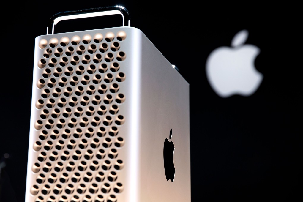 In this file photo taken on June 3, 2019 Apple's new Mac Pro sits on display in the showroom during Apple's Worldwide Developer Conference (WWDC) in San Jose, California. Photo: AFP