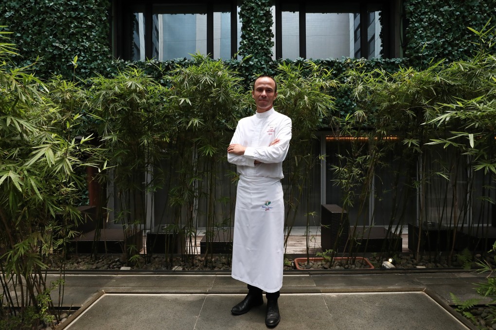 Chef Christophe Hay at Whisk, in Tsim Sha Tsui, in Hong Kong. Photo: Jonathan Wong