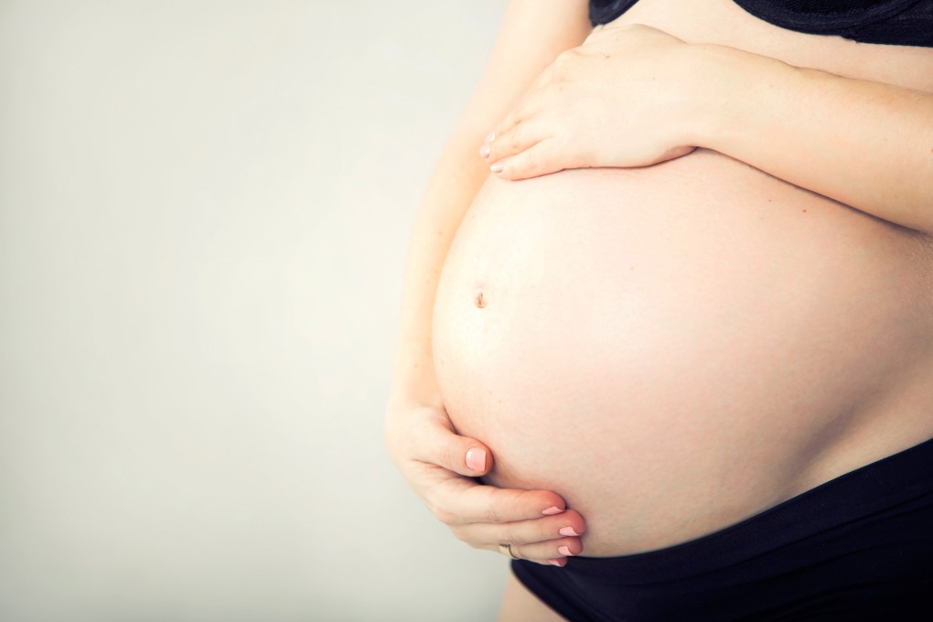A pregnant woman's belly. JAMA paediatrics, which published the study, issued an editor’s note that said the decision to publish was “not easy” and that it had been subject to additional scrutiny. Photo: Shutterstock
