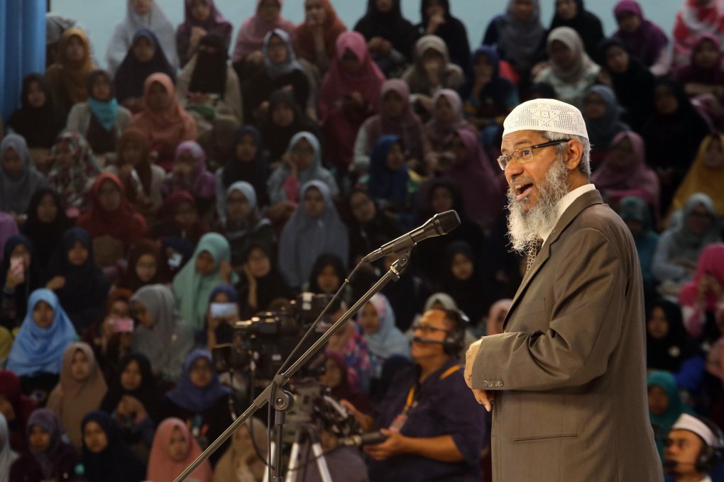 Naik is the founder of Dubai-based television channel Peace TV. Photo: Alamy Stock Photo