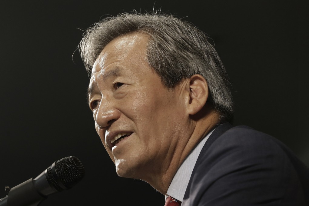 Hyundai Heavy’s biggest shareholder, Chung Mong-joon. His son is being groomed for a top role in the business. Photo: AP