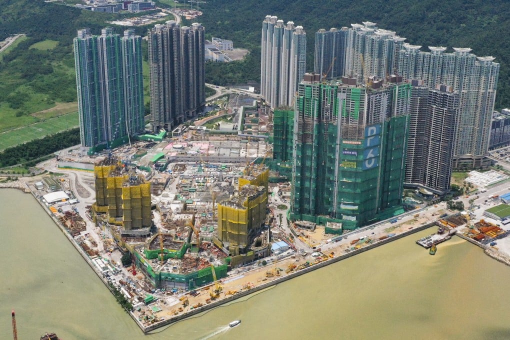 Wheelock’s Marini development, in Yellow, in Lohas Park. Photo: Martin Chan