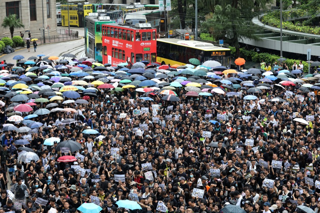 Hong Kong teachers rallied against the extradition bill earlier this month. Now schoolchildren are being urged to boycott classes - but is it political manipulation? Photo: Dickson Lee