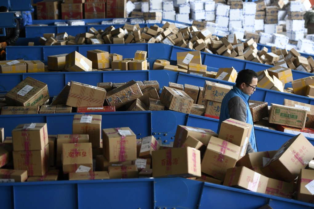 Pinduoduo’s “new logistics” initiative would offer a range of services, including route planning, automated warehousing, parcel sorting and specific systems to improve fresh produce deliveries. Photo: Xinhua