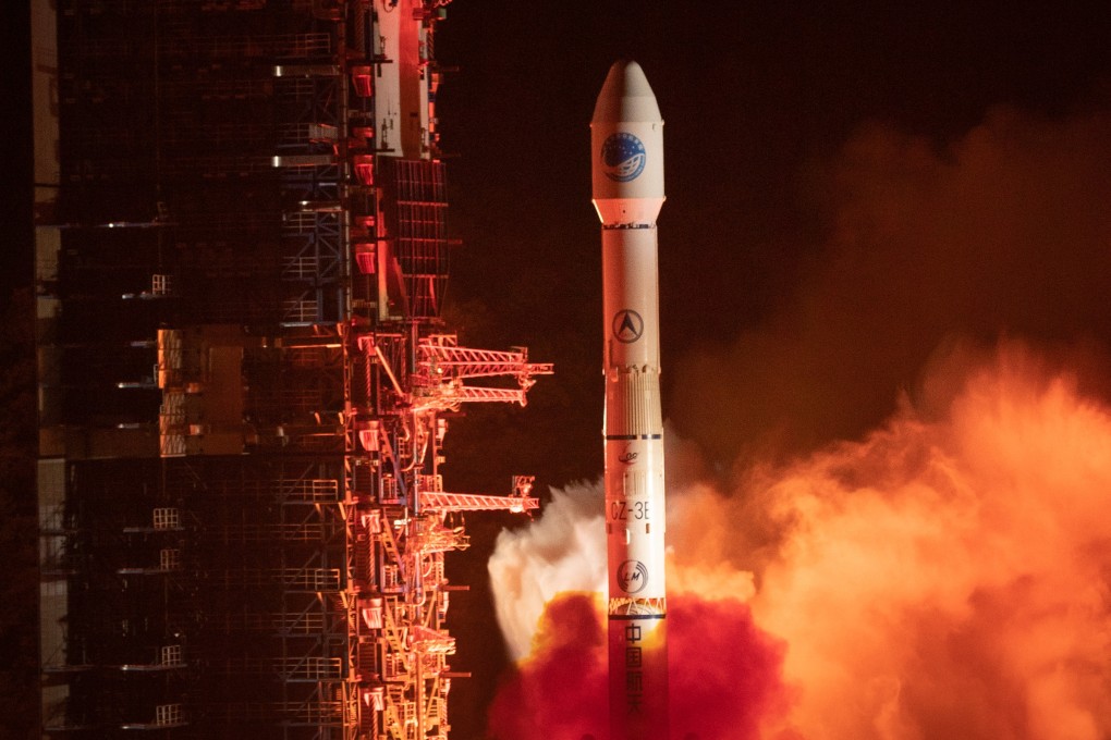 China sends a new Beidou satellite into space in April. Beidou and other global navigation systems depend on signals from command centres on the ground. Photo: Xinhua