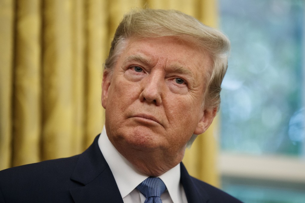 US President Donald Trump was not named in ‘People’s Daily’ commentary, but has been a vocal critic of China’s industrial policy. Photo: AP
