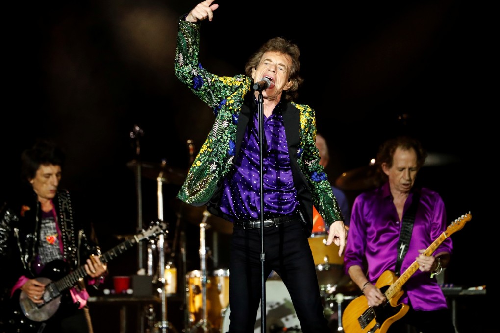 Mick Jagger performs at Rose Bowl Stadium in Pasadena, California. Photo: Reuters