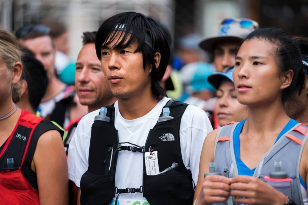 Qi Min and Yao Miao line up for the CCC 2018. They are back for the full UTMB this year and the secret is out: they are among the favourites. Photo: Jack Atkinson