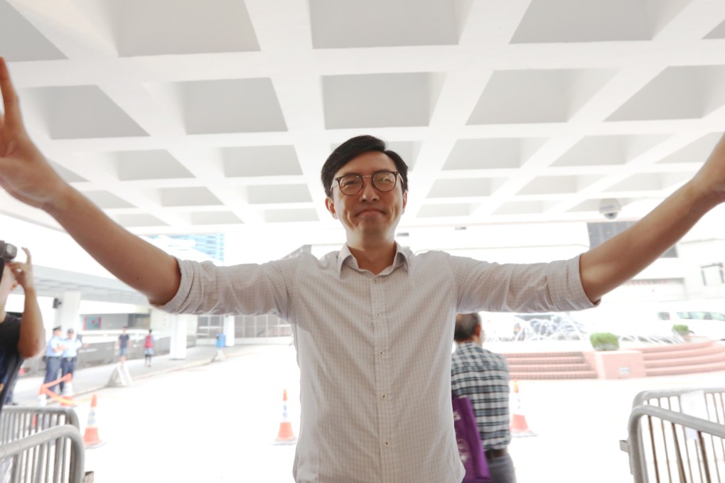 Avery Ng was earlier cleared of assault on former leader Leung Chun-ying. Photo: Felix Wong