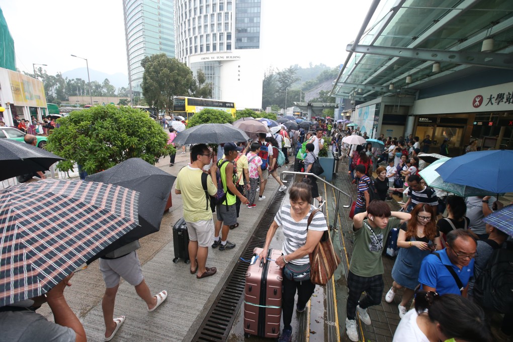 MTR services on East Rail line gradually return to normal after tree ...