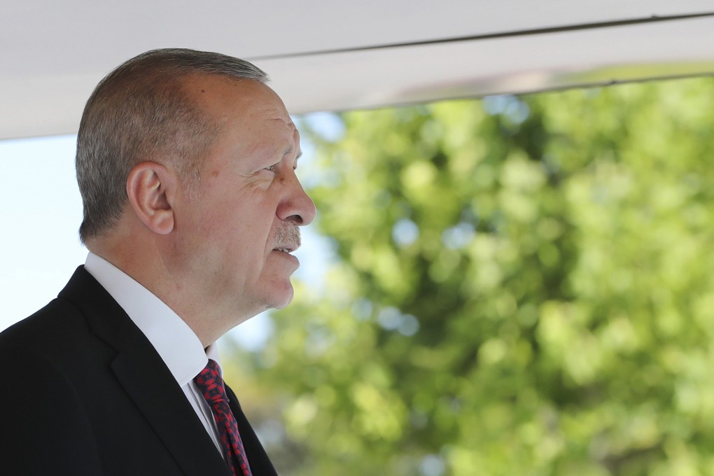 Turkey's President Recep Tayyip Erdogan. Photo: Presidential Press Service via AP