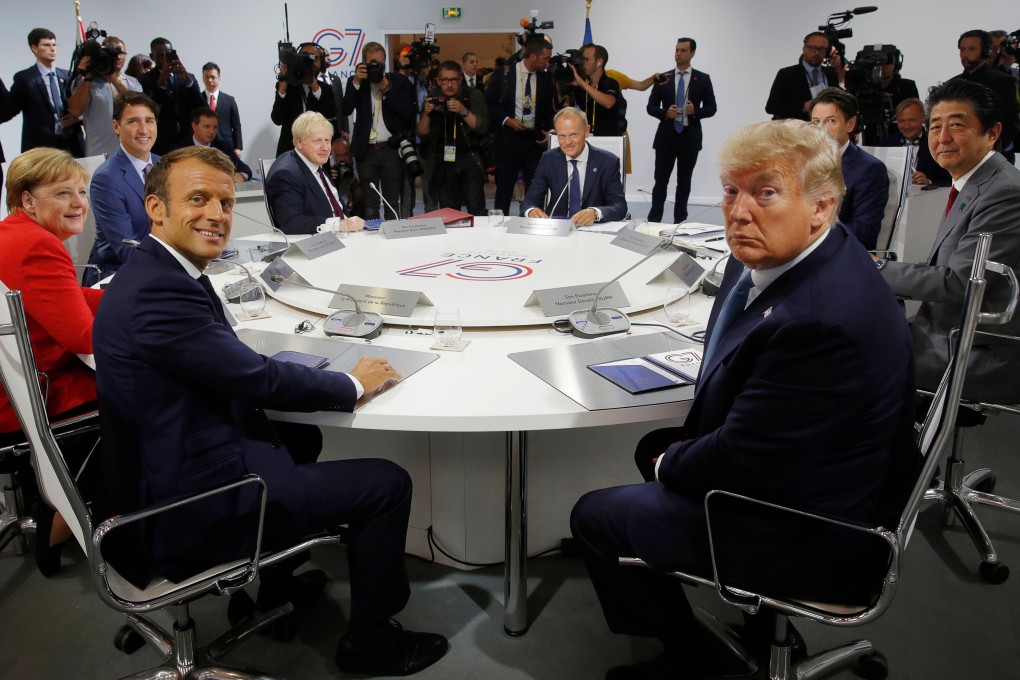 Leaders of the world's seven richest democracies attend a forum on the international economy, trade and security in Biarritz, France, on August 25 at the annual G7 Summit. Photo: AFP
