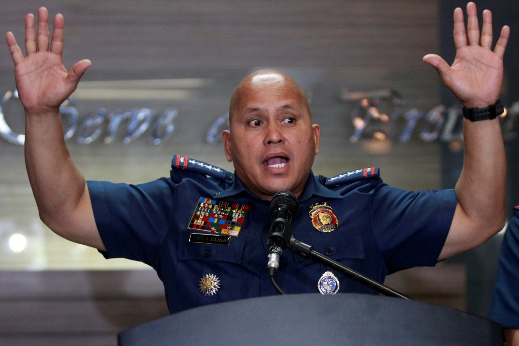 Ronald dela Rosa is pictured while he was Philippine National Police chief. Photo: Reuters