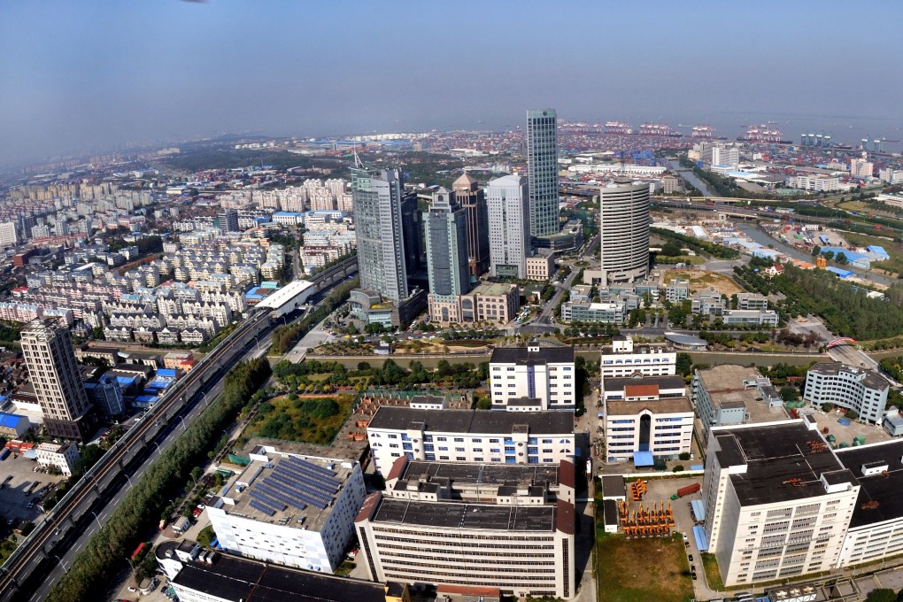 Waigaoqiao area in Shanghai free-trade zone in Pudong, Shanghai. China is attempting to expand its use of free-trade zones to attract foreign investment. Photo: Xinhua