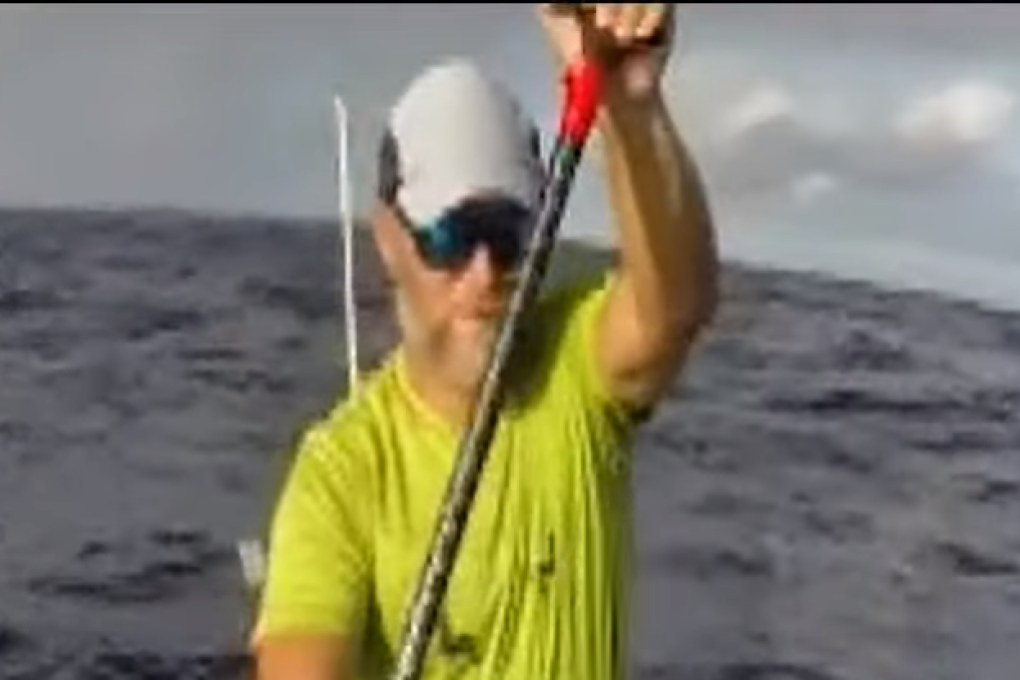 Antonio de la Rosa is the first person to paddle board from San Francisco to Hawaii. Photo: Handout