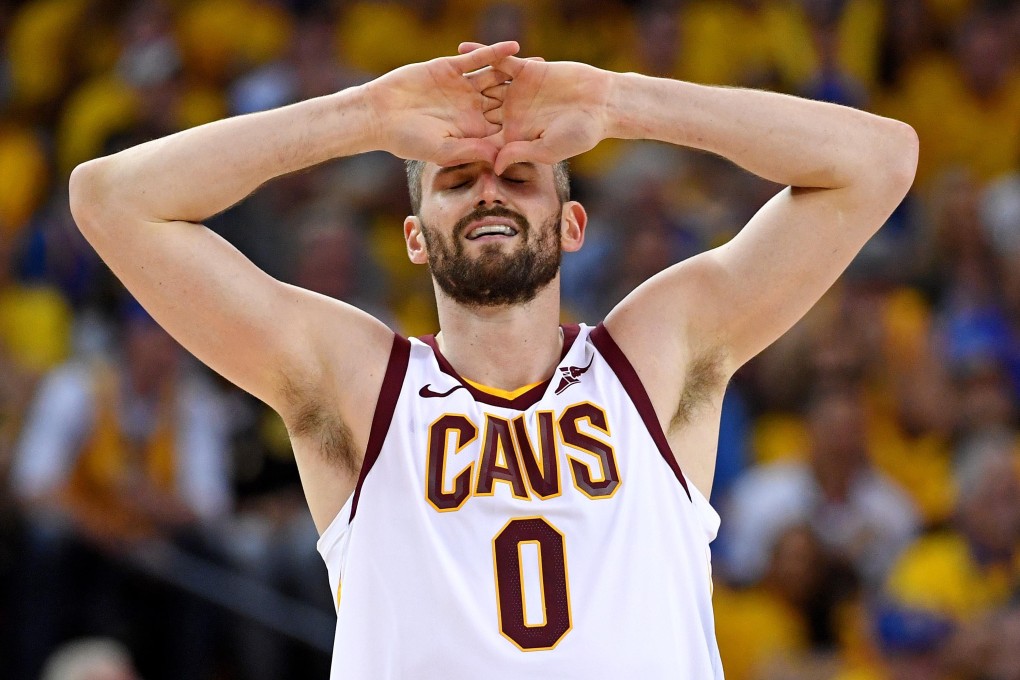 Cleveland Cavaliers centre Kevin Love has been open about his mental health struggles. Photo: USA Today