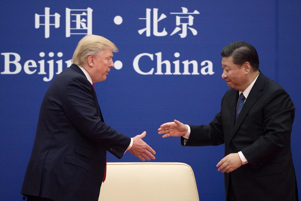 The possibility of greater cooperation exists, if President Donald Trump and President Xi Jinping, seen here in Beijing in November 2017, can focus on areas of shared interests such as in maintaining the UN system and the acceleration of the free-trade structure. Photo: AFP
