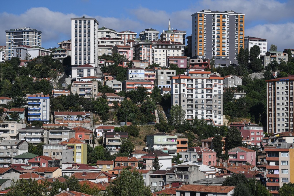 Old and new buildings stand side by side at Alibeykoy district in Istanbul. Turkey has reduced the investment to US$250,000 in the country’s real estate to acquire its citizenship. Photo: AFP