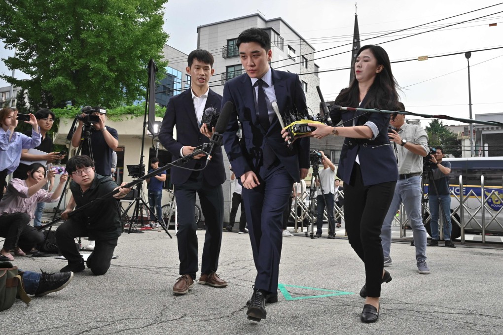 South Korean superstar Seungri, who is a former member of group Big Bang. Photo: AFP