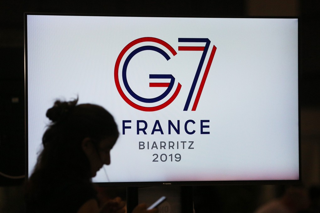 A reference to Hong Kong by the leaders of the Group of Seven countries in their joint statement has been condemned by Beijing. Photo: Xinhua