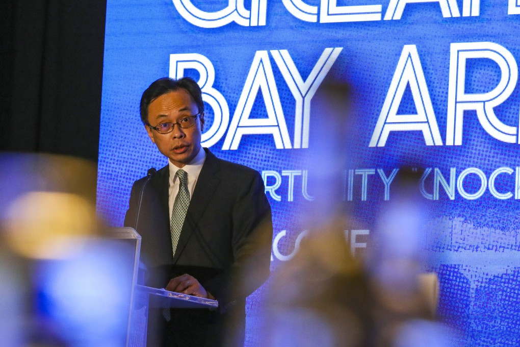 Patrick Nip Tak-kuen, in his keynote address at the South China Morning Post’s latest China Conference, laid out Hong Kong’s strengths and how they dovetail with the plans outlined in February. Photo: May Tse