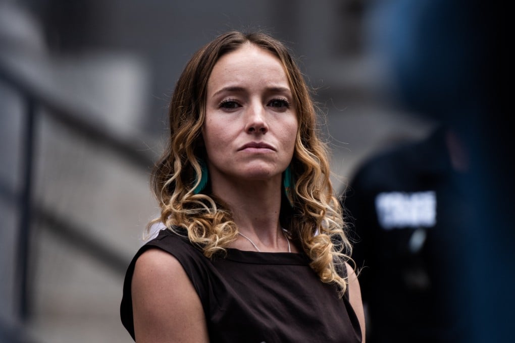 Teala Davies, an alleged victim of Jeffrey Epstein: ‘I’m still a victim because I am fearful for my daughters and everyone’s daughters’. Photo: Bloomberg