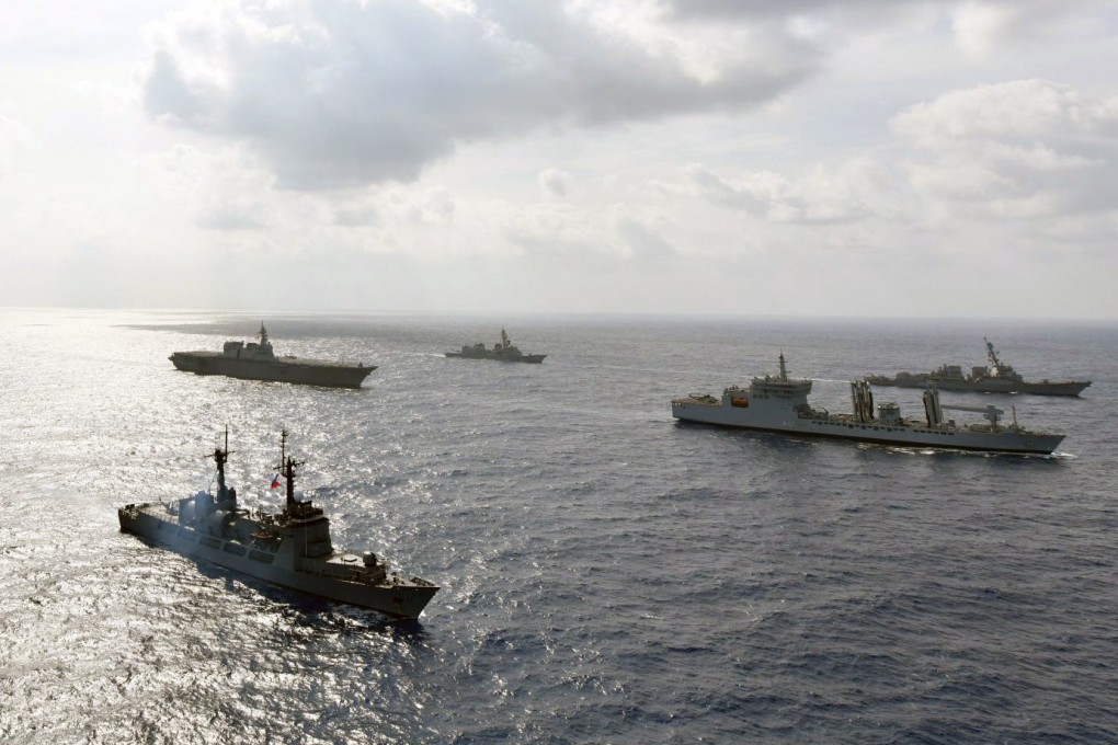 The maritime drills come at a time of stepped-up US engagement in the region amid tensions over the South China Sea. Photo: EPA