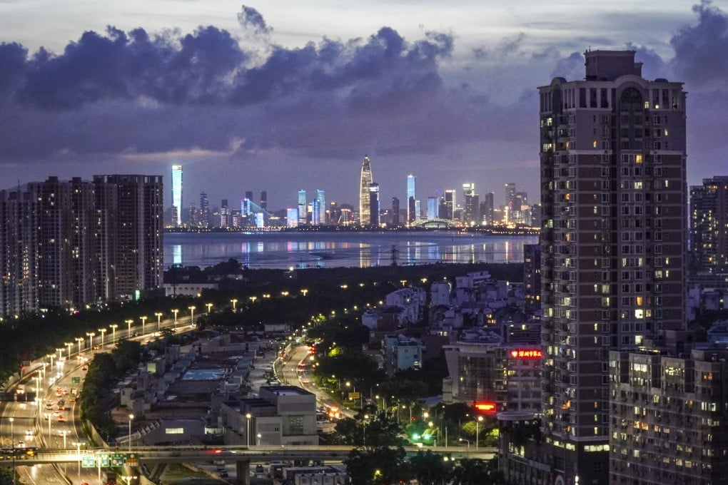 Hong Kong, Macau, Shenzhen (pictured) and Guangzhou would be the four key cities of the Greater Bay Area plan. Photo: Roy Issa