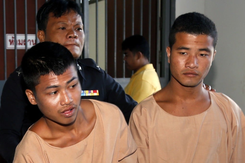 Zaw Lin and Win Zaw Tun. Photo: EPA