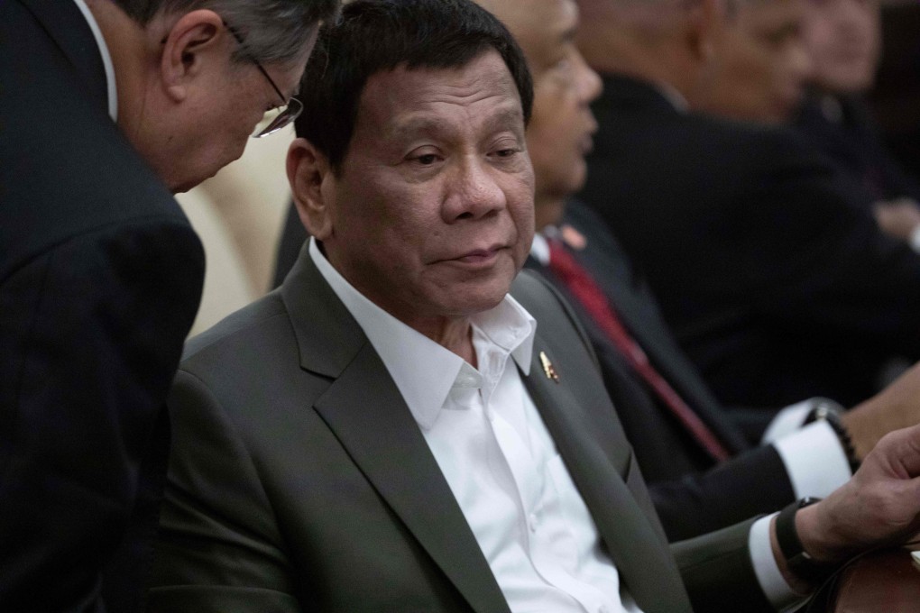Philippine President Rodrigo Duterte is facing mounting domestic pressure to take a tougher stand on China. Photo: AFP