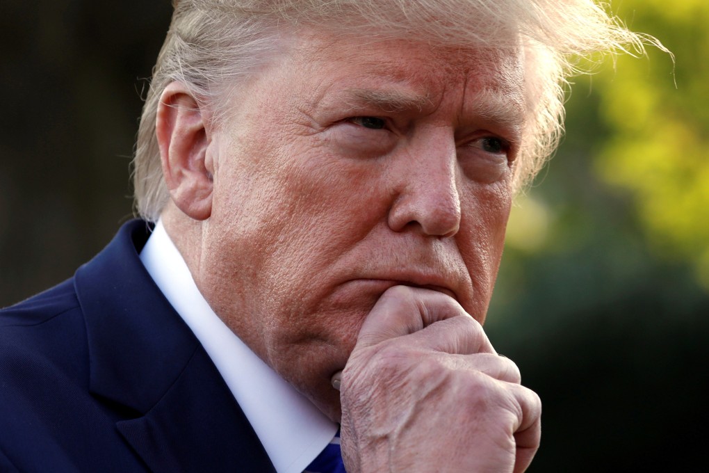 US President Donald Trump is counting on a trade war win and good US economic outlook for re-election in 2020. Far from being a winner, his strategy is proving counterproductive. Photo: Reuters