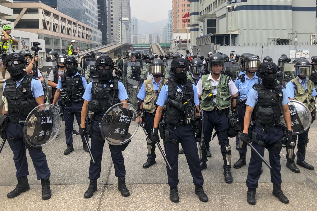 Hong Kong police, though considered evil or illegitimate by some in the city, are at least seen as doing their job by most foreign observers. Photo: Sam Tsang