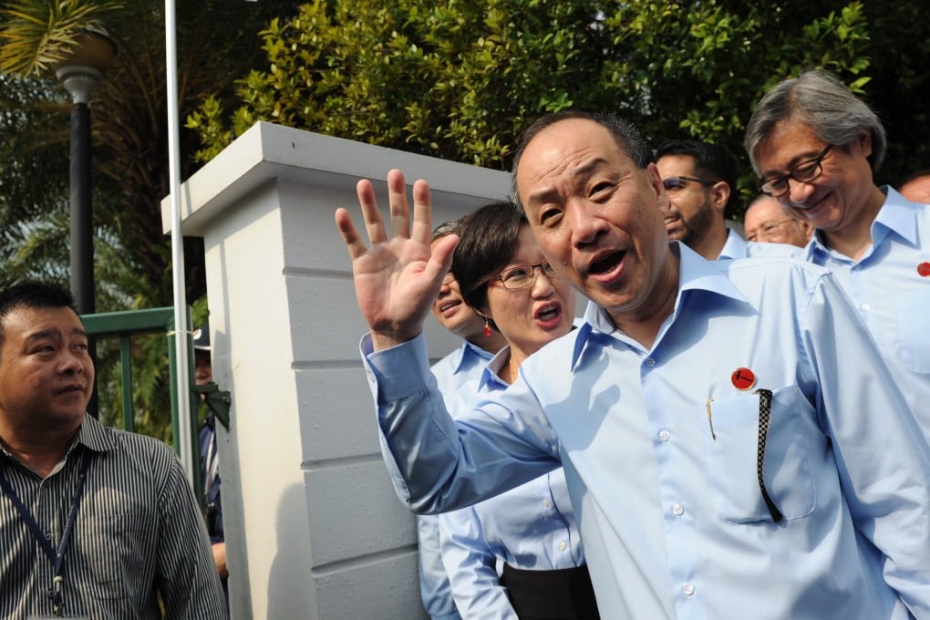 Singapore’s Workers’ Party secretary general Low Thia Khiang in 2015. Photo: Xinhua
