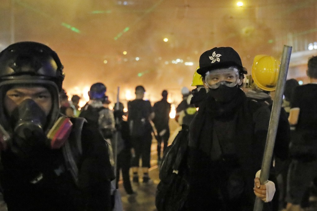 Hong Kong is the nighttime horror story President Tsai Ing-wen and the Democratic Progressive Party tell Taiwan’s electorate to scare them and win in the polls. Photo: AP