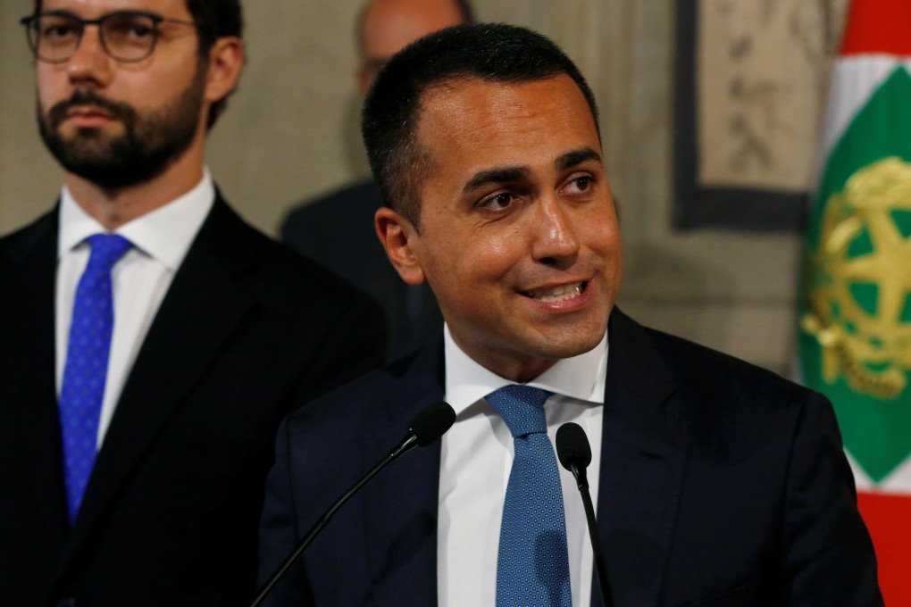 Luigi di Maio became leader, showing a party transformed and ready to move on from its purely protest logic. Photo: Reuters