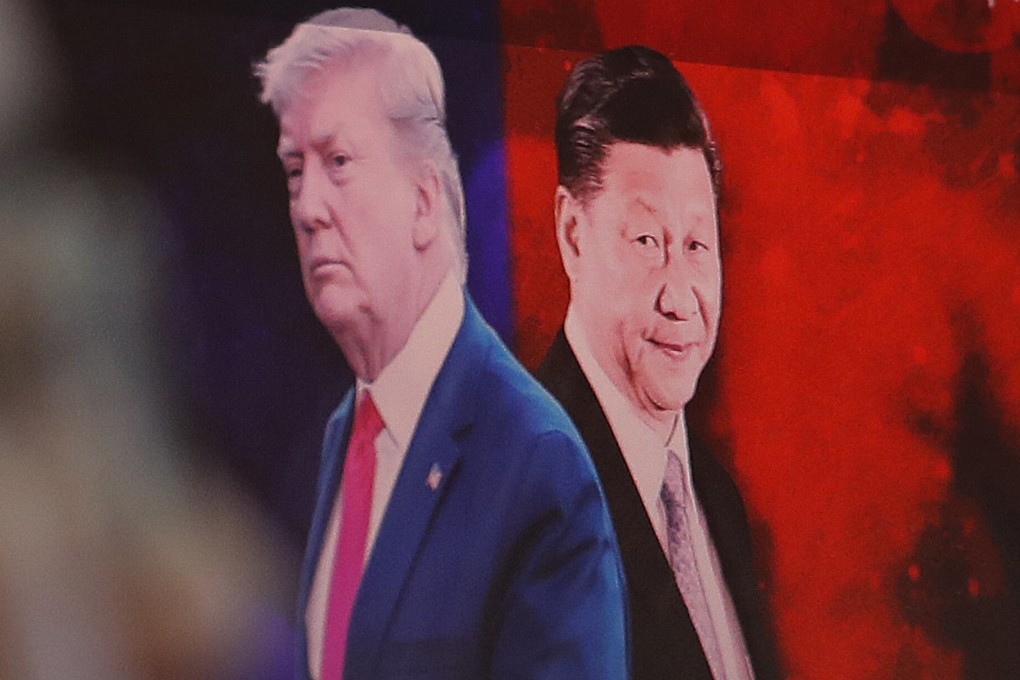 US President Donald Trump and his Chinese counterpart Xi Jinping agreed in June that trade talks should resume but they remain stalled. Photo: AP